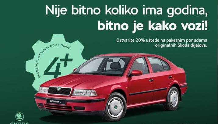 Servisna akcija za sve Škoda modele starije od 4 godine